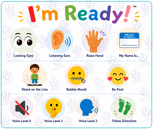 I'm Ready!™ Back-to-School Collection - First Release
